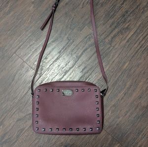 Garnet studded Michael Kors Crossbody Bag